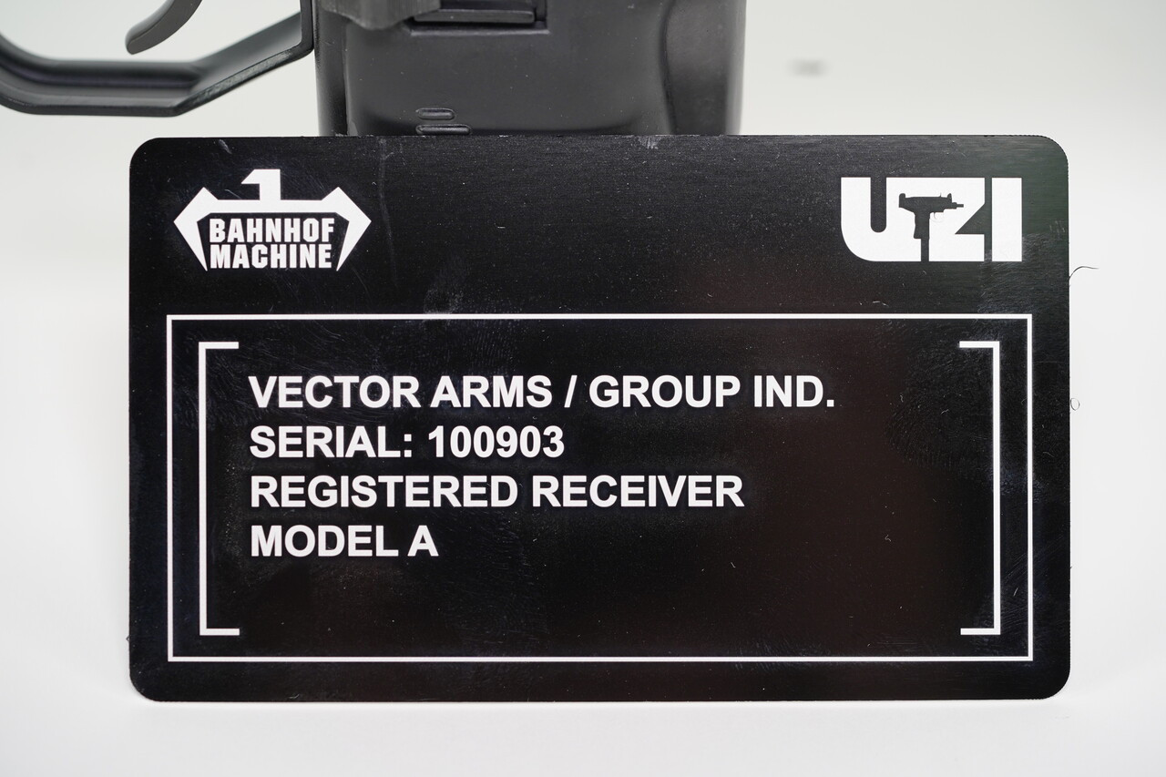 Vector Uzi 100% Refurbished by Bahnhof Machine 9mm - Image 19