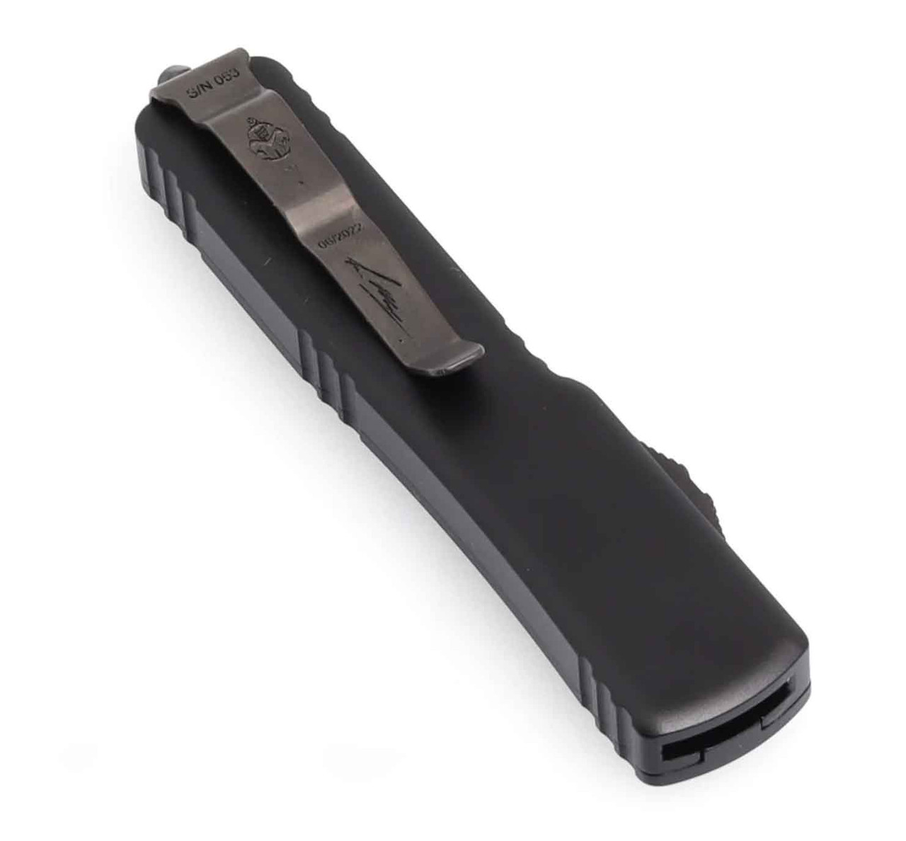 Microtech 419-1DLCTSH UTX-70 HH DLC Shadow Engraved - Image 4