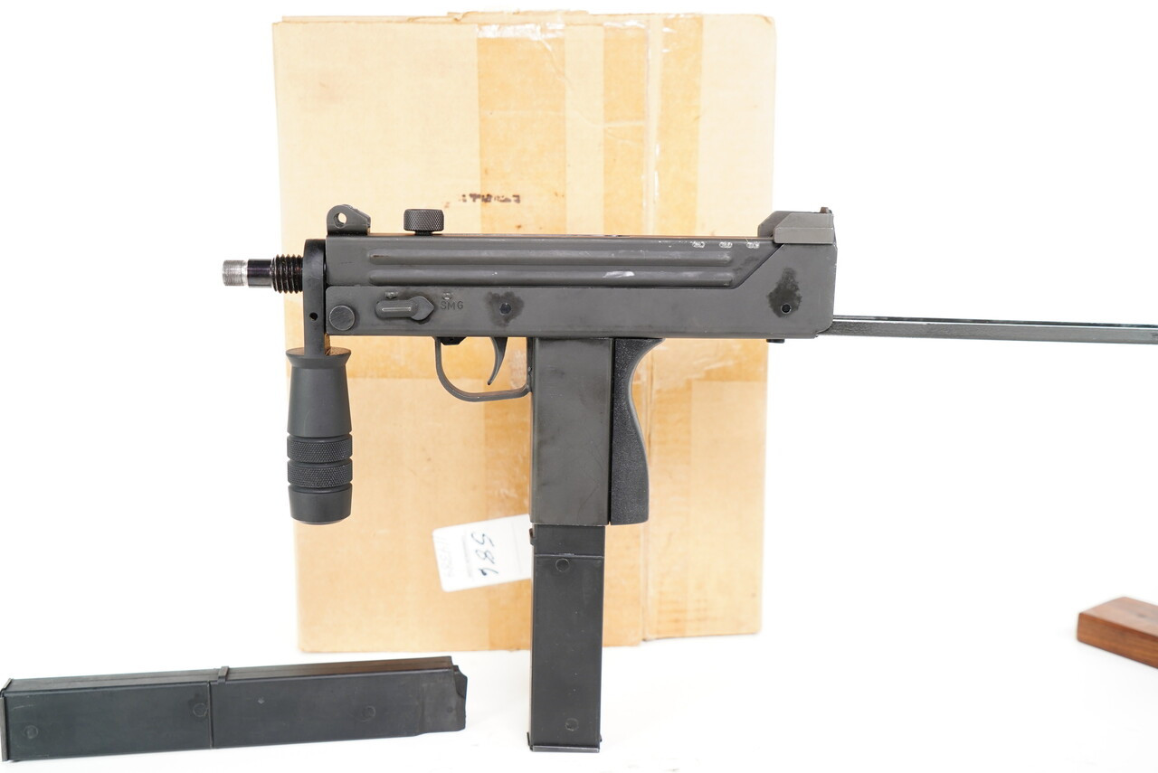 SWD M11 9mm with K Grip and original box with 2 zytel mags