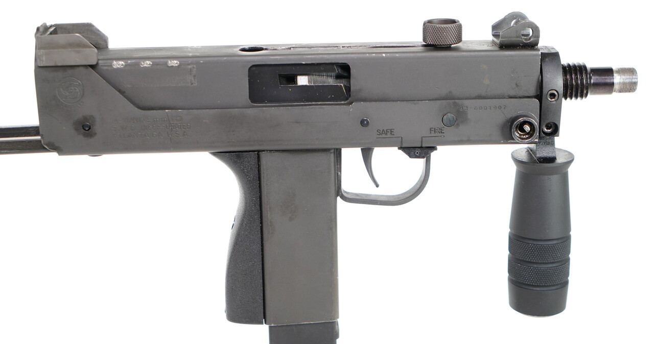 SWD M11 9mm with K Grip and original box with 2 zytel mags - Image 8