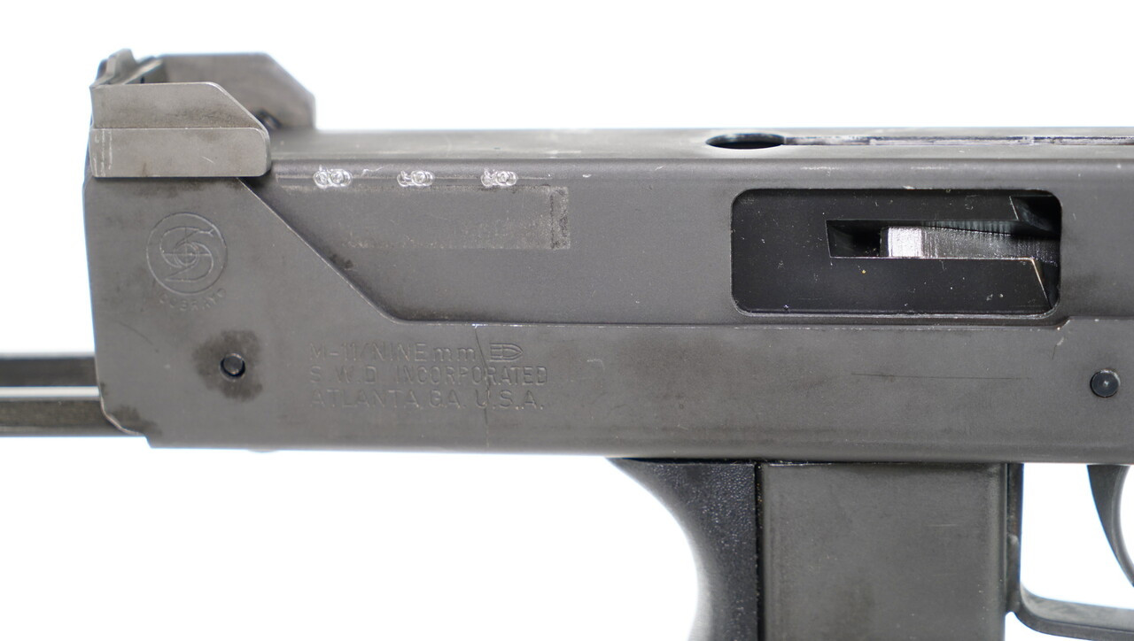 SWD M11 9mm with K Grip and original box with 2 zytel mags - Image 10