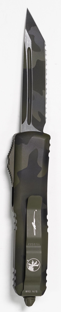 Microtech 233-3OCS UTX-85 Tanto F/S Olive Drab Camo - Image 2