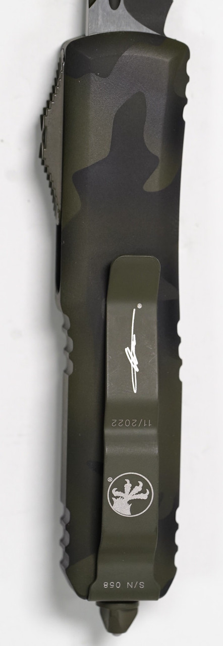 Microtech 233-3OCS UTX-85 Tanto F/S Olive Drab Camo - Image 3