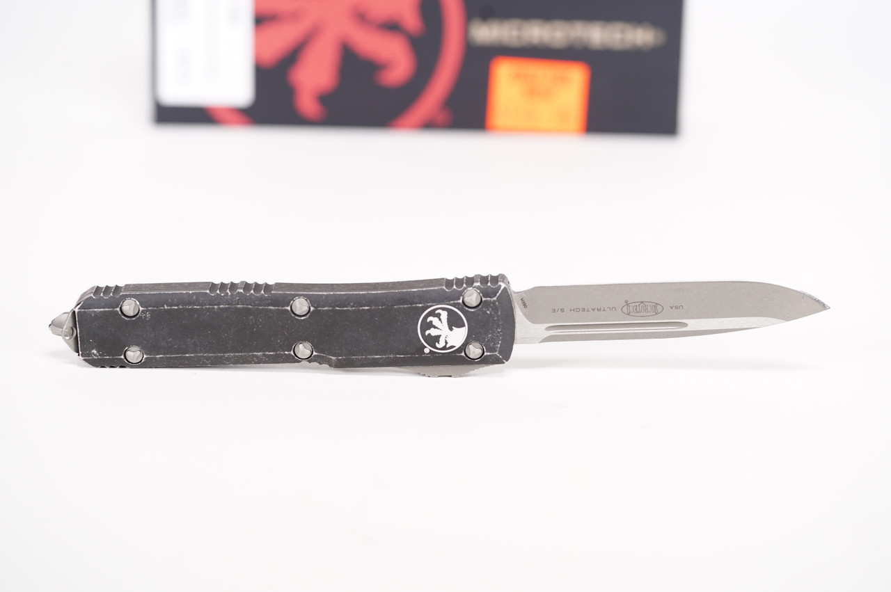 Microtech 121-10DBK Ultratech Apocalyptic, Distressed Handle