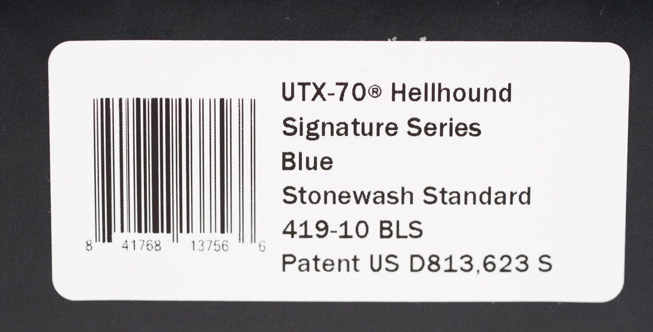 Microtech 419-10BLS UTX-70 Hellhound Blue Handle - Image 7