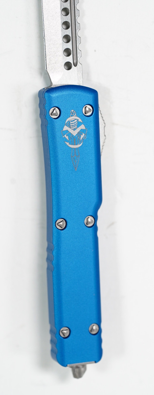 Microtech 419-10BLS UTX-70 Hellhound Blue Handle - Image 5