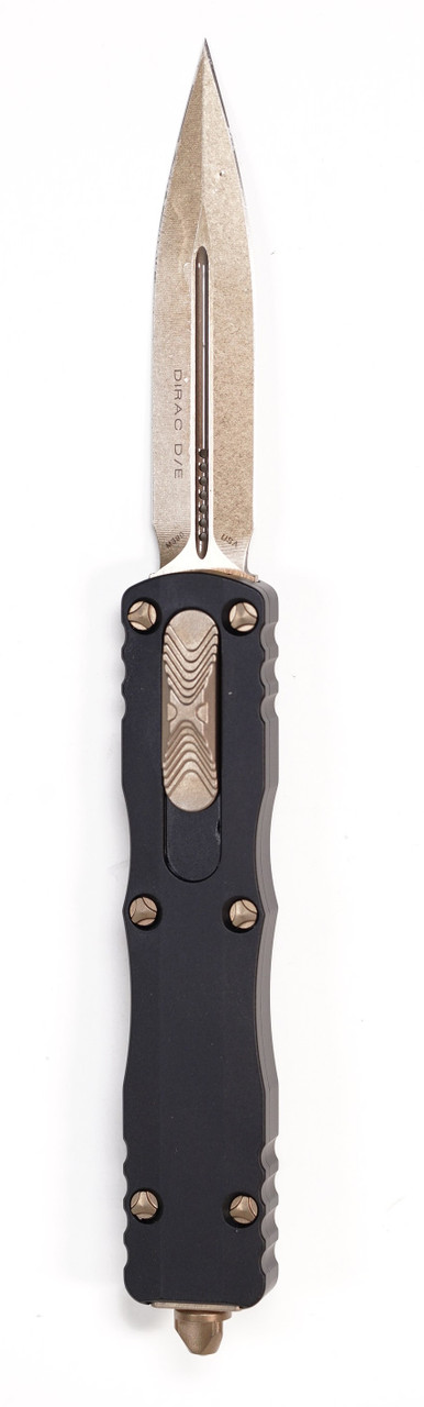 Microtech 225-13 Dirac OTF Knife 2.92" Bronze D/E Dagger