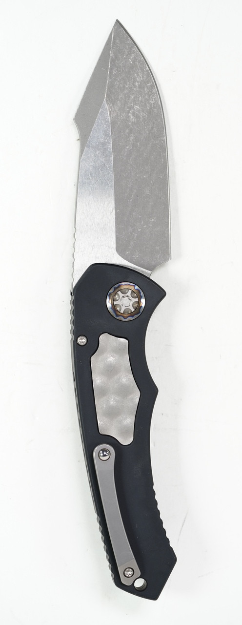Heretic H048-5A Pariah Battleworn Elmax Blade, Black Handle - Image 4