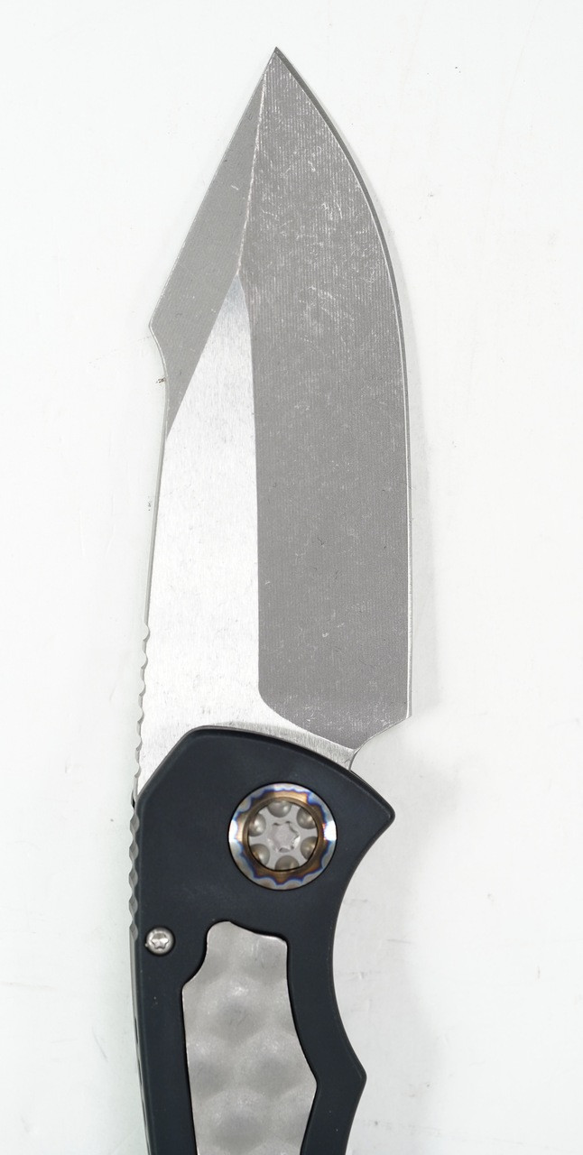Heretic H048-5A Pariah Battleworn Elmax Blade, Black Handle - Image 5