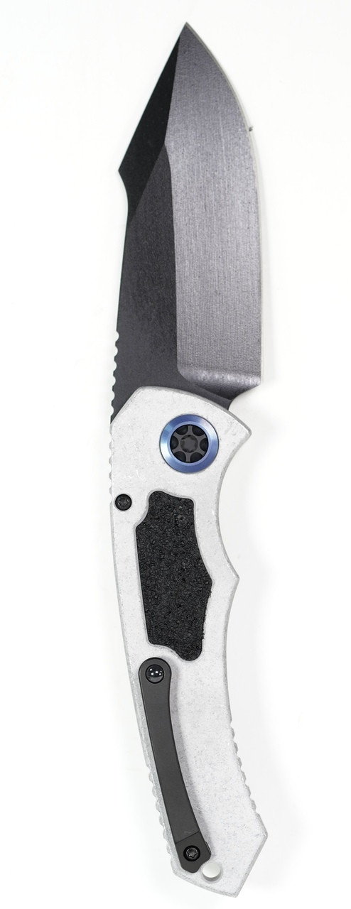 Heretic Knives Pariah Black Blade Blizzard Worn Chassis - Image 2
