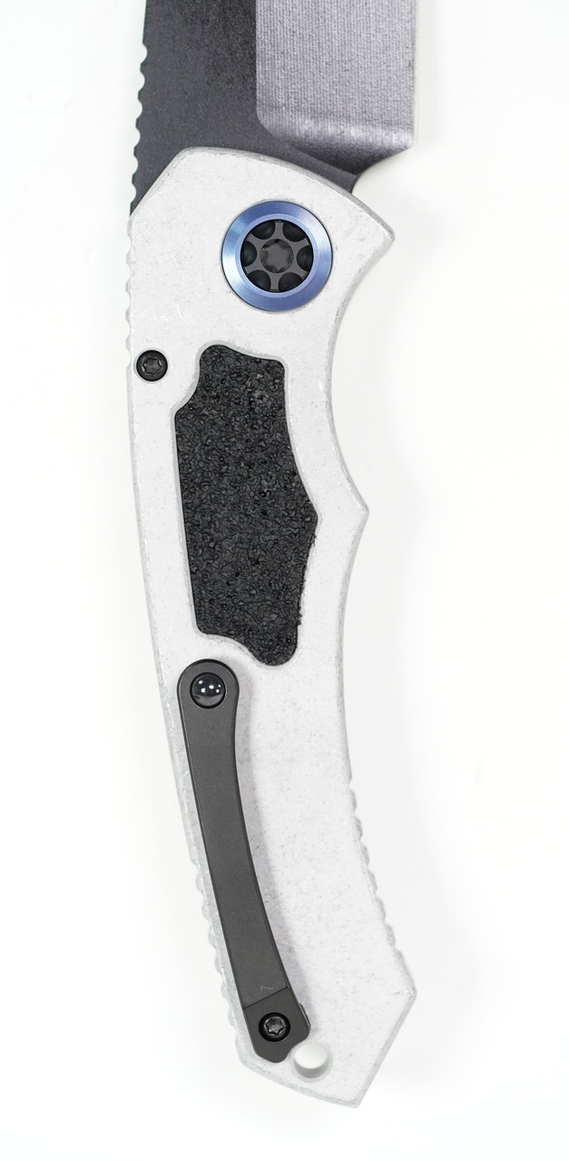 Heretic Knives Pariah Black Blade Blizzard Worn Chassis - Image 5