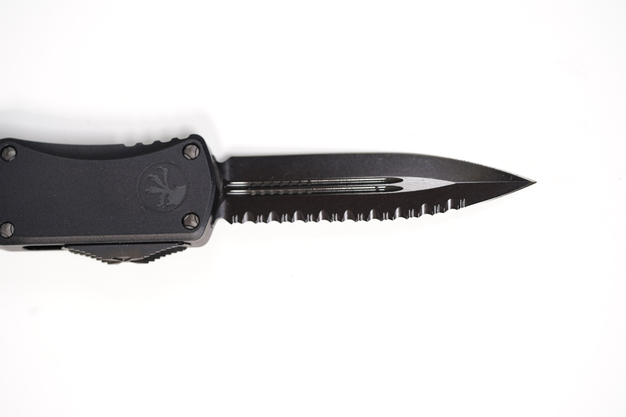 Microtech 702-3DLCTSH Signature Hera BLK DLC , BLK Handles - Image 3
