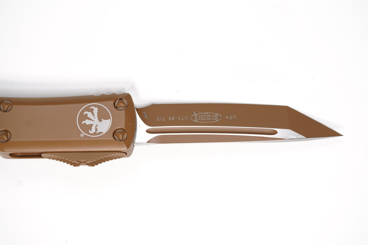 Microtech 233-1CTA UTX-85 Cerakote STD Tanto, Cerakote Tan - Image 3