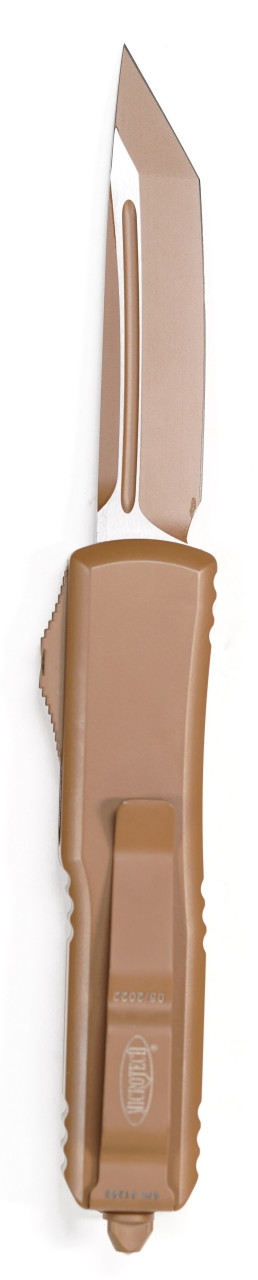 Microtech 233-1CTA UTX-85 Cerakote STD Tanto, Cerakote Tan - Image 2