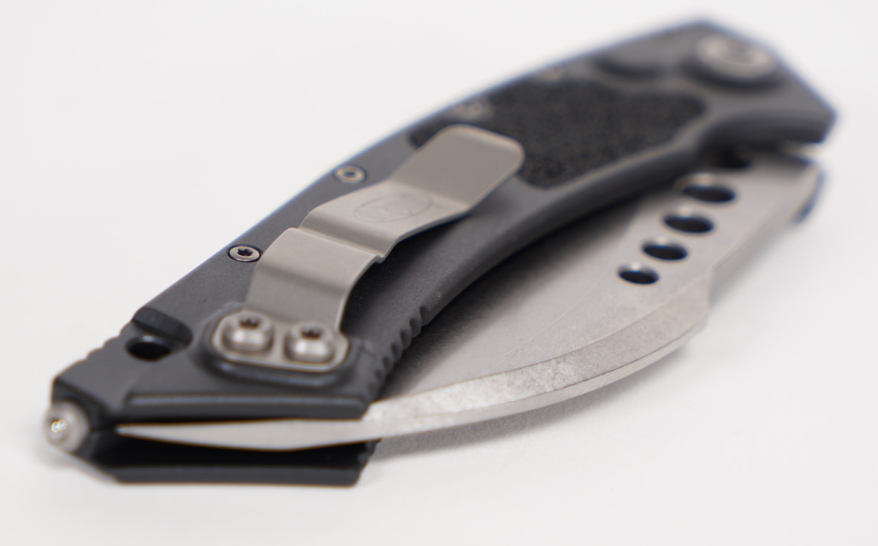 Microtech 166-10 Proof Run Hawk Stonewashed Karambit - Image 9