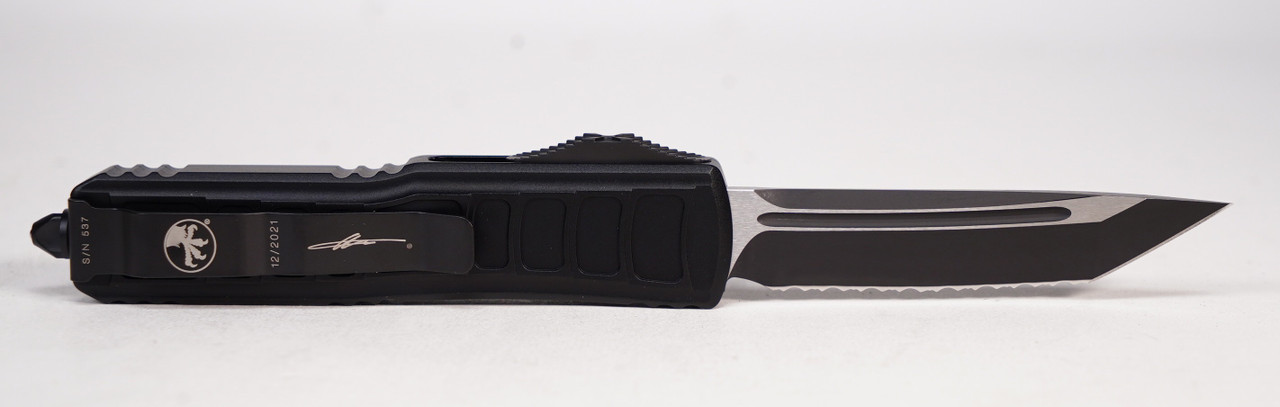 Microtech 233II-3TS UTX-85 Signature Series Tac, Black - Image 2