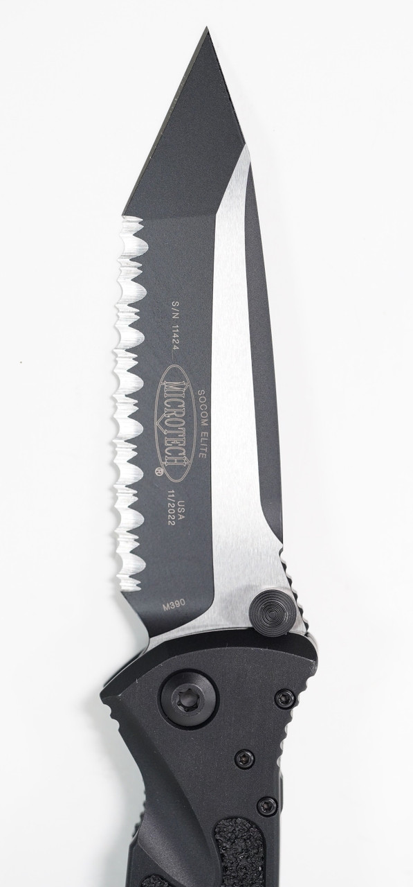 Microtech 161-3T SOCOM Elite T/E Manual F/S BLK - Image 4