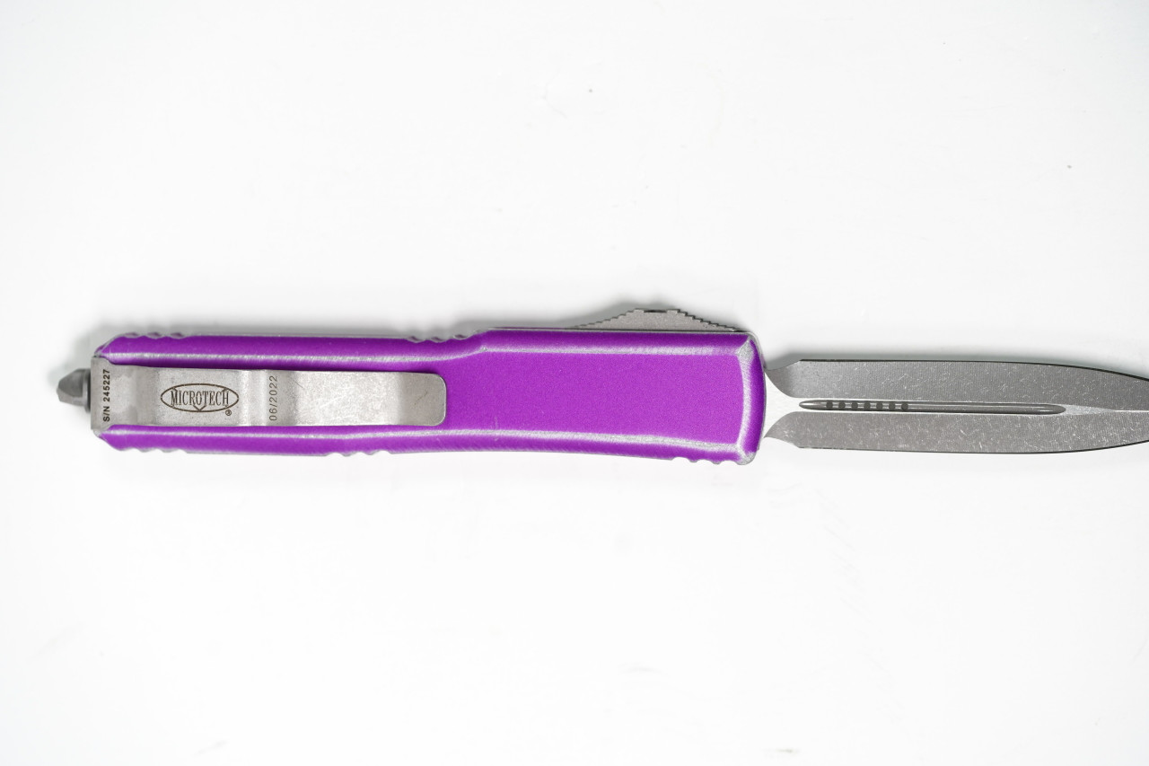 Microtech Knives Ultratech D/E Stonewash 122-10DVI - Image 3