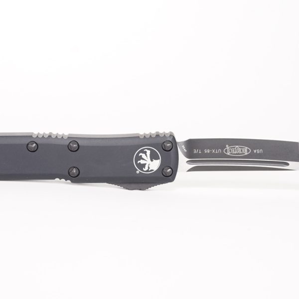 Microtech 233-1T UTX-85 Tactical Black Tanto, Black Handles