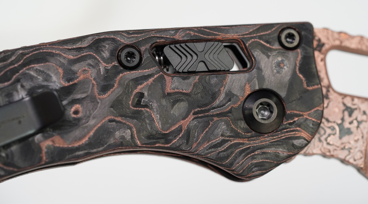 Microtech 169RL-16MS1 Stitch Baker Forge Damascus - Image 10