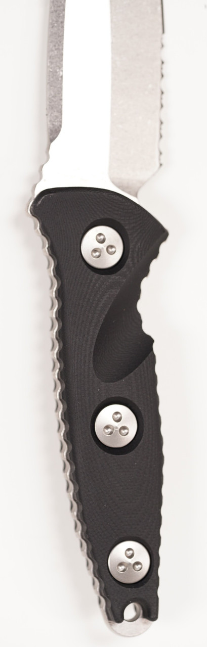 Microtech 114M-11 Socom Alpha Mini Stonewashed, G10 Handles - Image 4