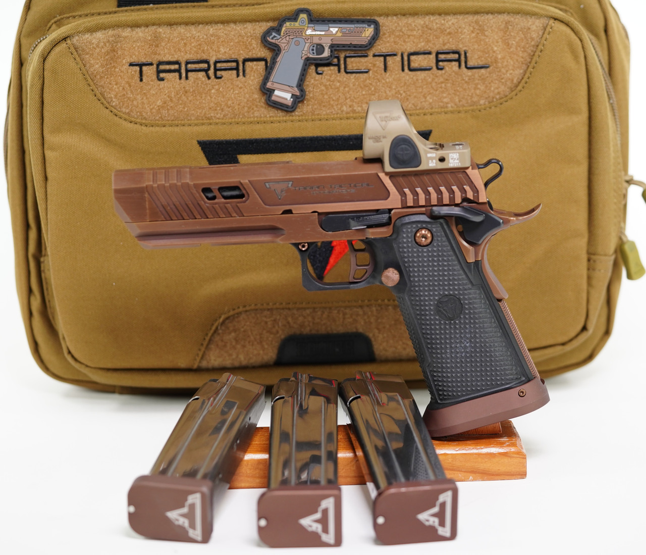Taran Tactical Sand Viper SOLID w/ SRO Limited 9mm - Image 4