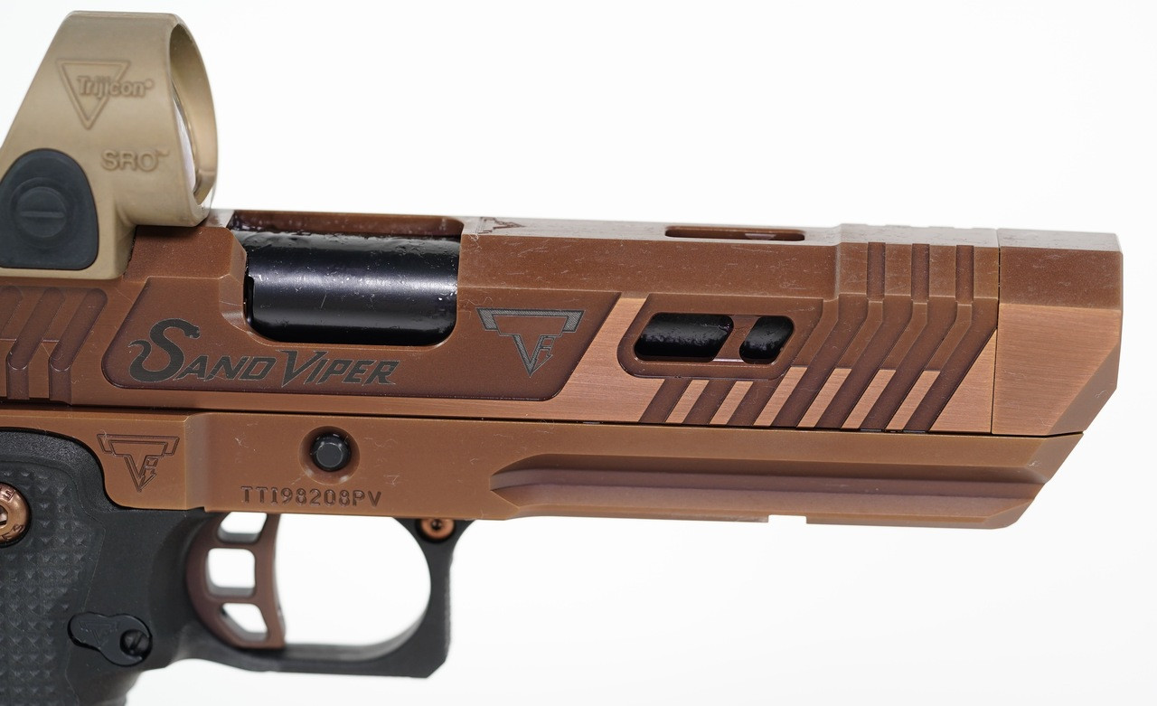 Taran Tactical Sand Viper SOLID w/ SRO Limited 9mm - Image 11