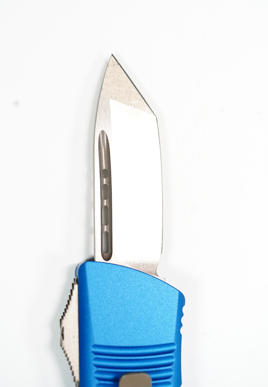 Microtech 240-13BL Mini Troodon T/E Bronze Blue - Image 3