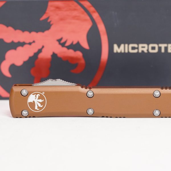 Microtech 122-10APTA Ultratech Apocalyptic, Tan Handles