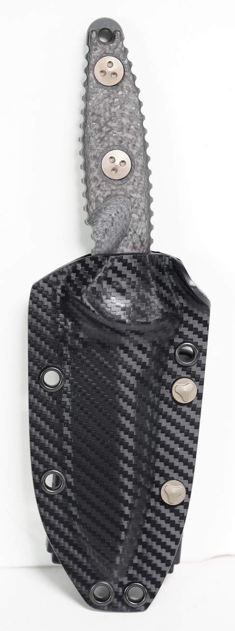 Microtech 113M-2DLCCFS SOCOM Alpha Mini, Carbon Fiber Handle - Image 3