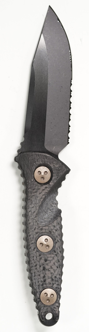 Microtech 113M-2DLCCFS SOCOM Alpha Mini, Carbon Fiber Handle - Image 2