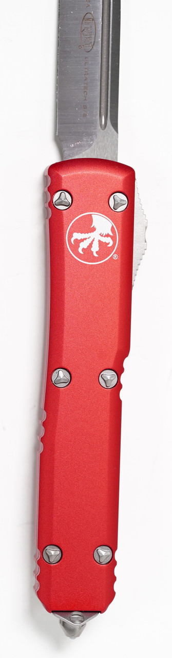 Microtech 121-4RD Ultratech Satin, Red Handles - Image 3