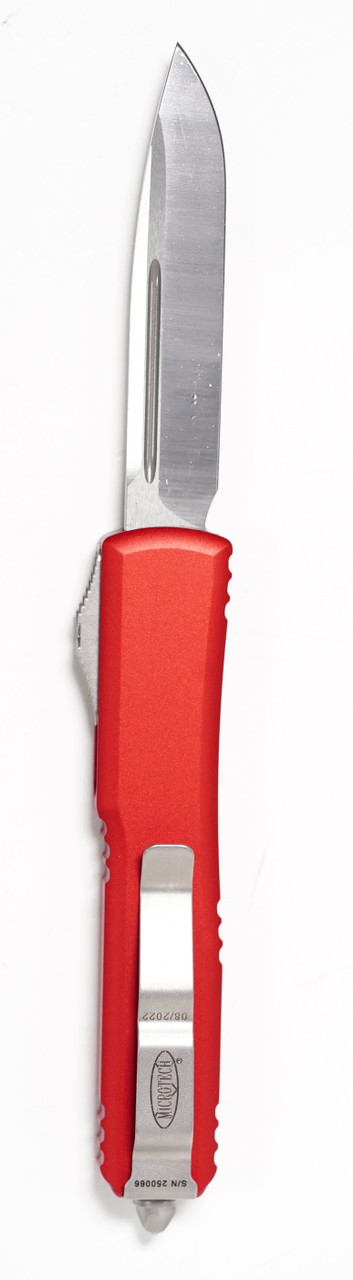 Microtech 121-4RD Ultratech Satin, Red Handles - Image 6