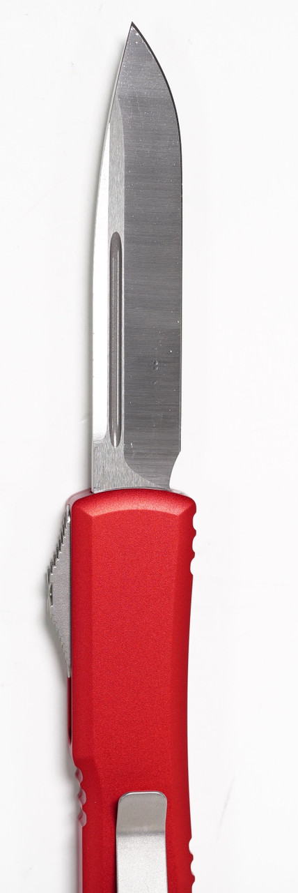 Microtech 121-4RD Ultratech Satin, Red Handles - Image 2