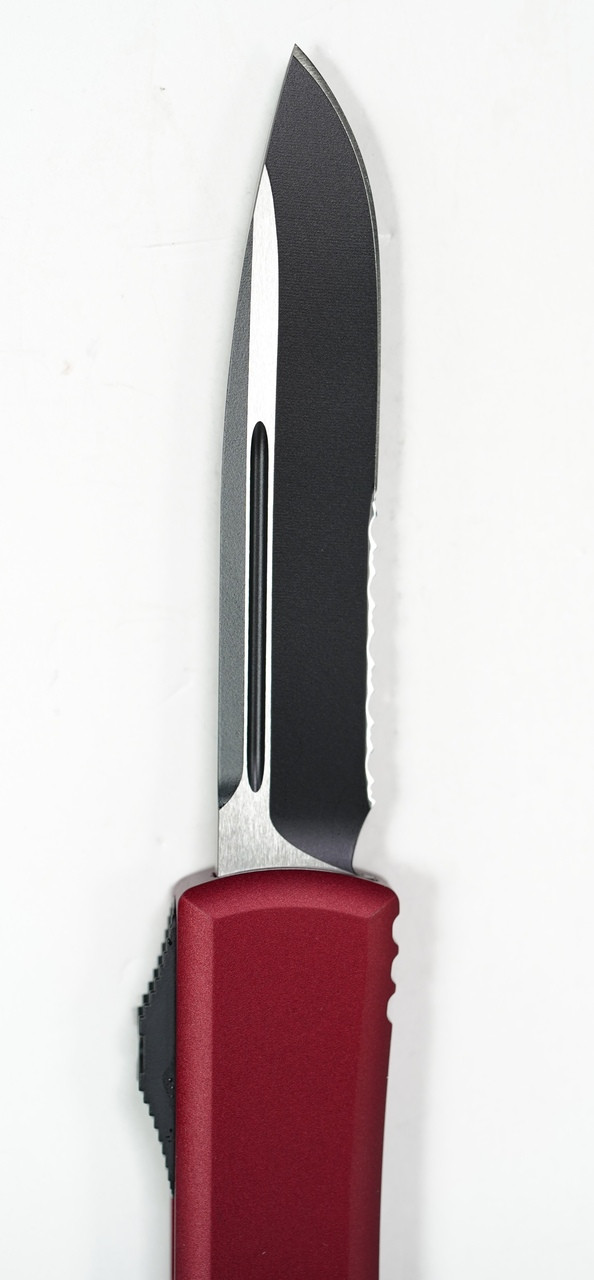 Microtech 121-2MR Ultratech D/E Full Serration Red - Image 4