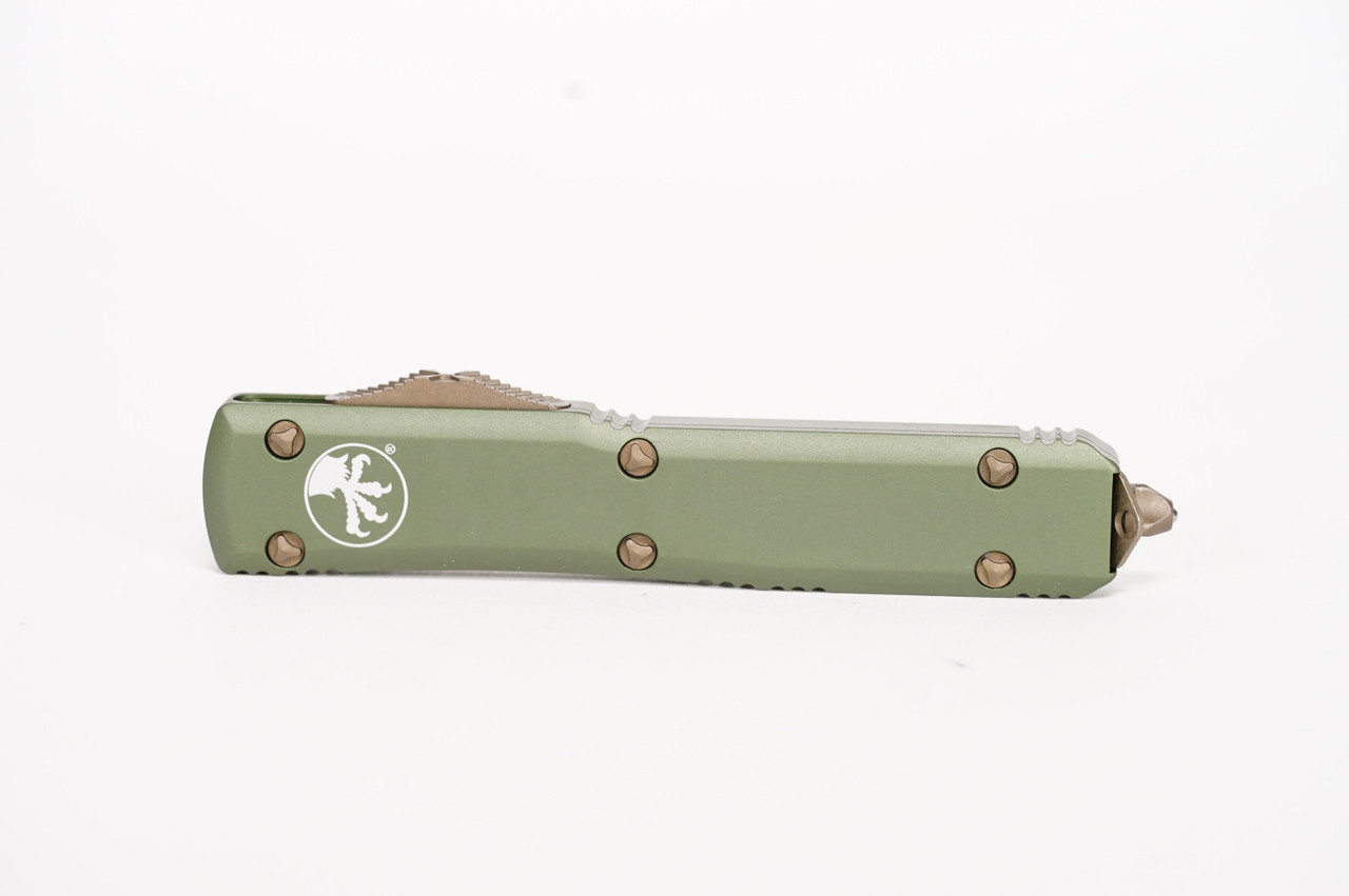 Microtech 121-13APOD Ultratech Apocalyptic, OD Green Handles - Image 4