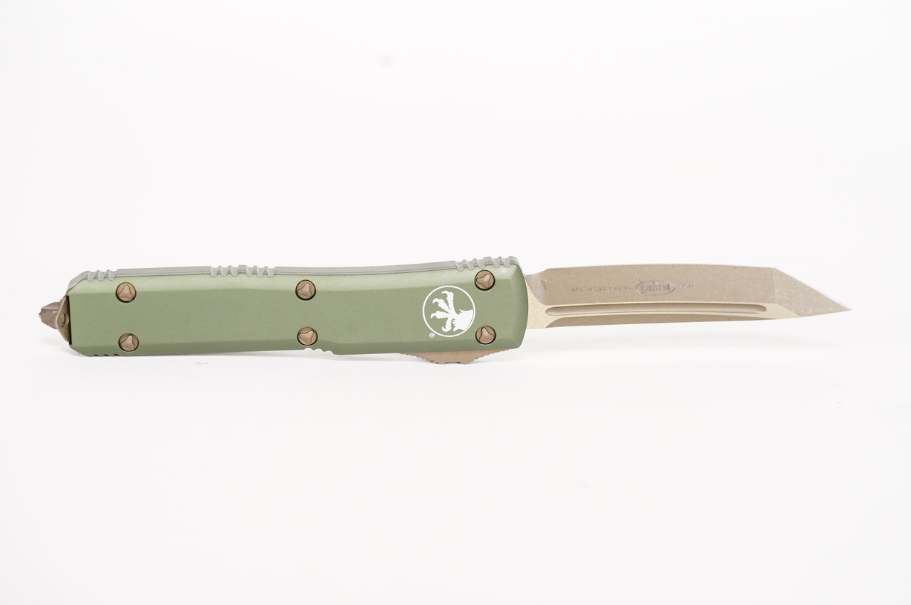 Microtech 121-13APOD Ultratech Apocalyptic, OD Green Handles - Image 2