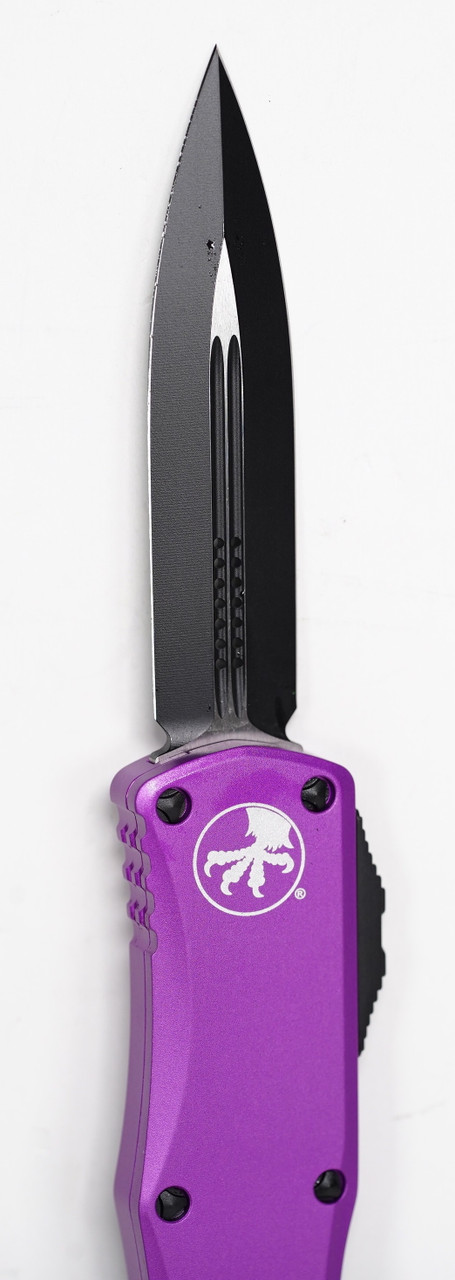 Microtech 702-1VI Hera Black, Violet Handles - Image 4