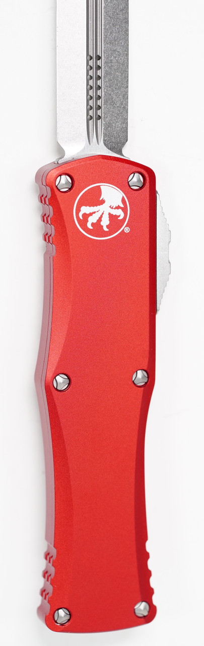 Microtech 702-10RD Hera Stonewashed, RED Handles - Image 4
