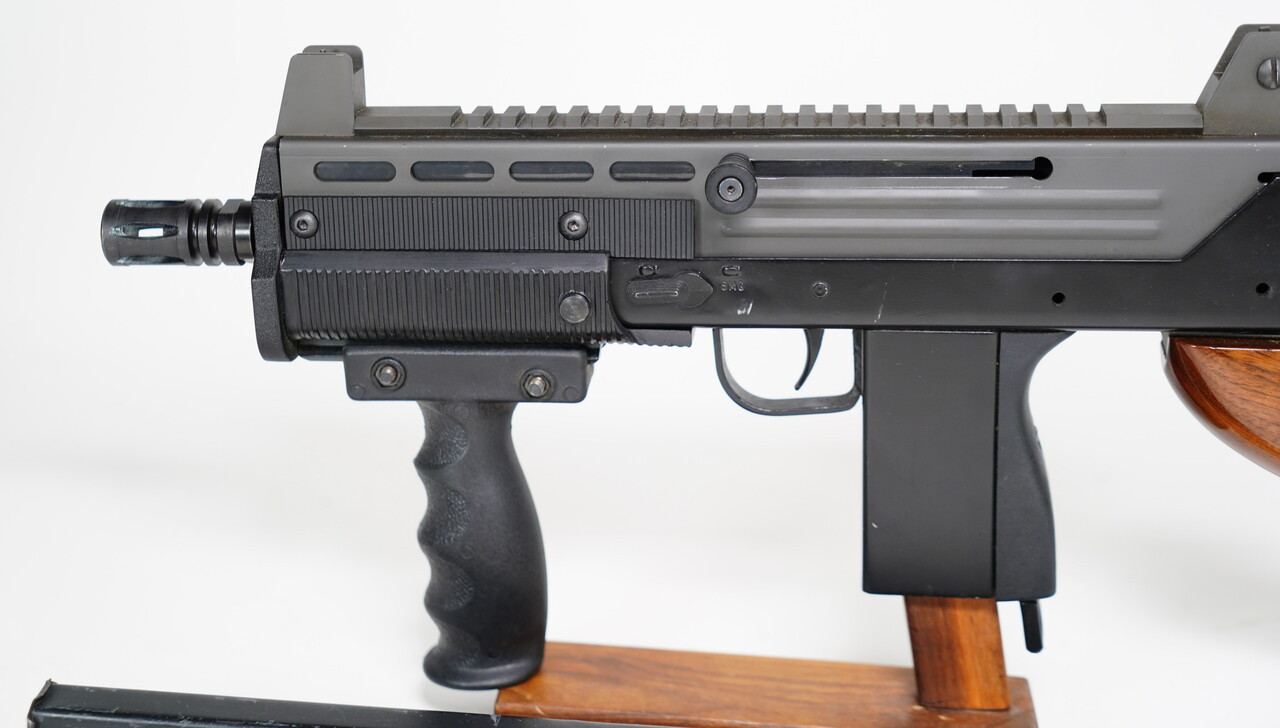 SWD INC M11 9mm with Lage Upper and Thompson stock - Image 4