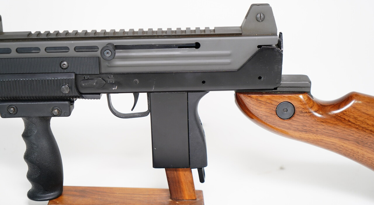 SWD INC M11 9mm with Lage Upper and Thompson stock - Image 6