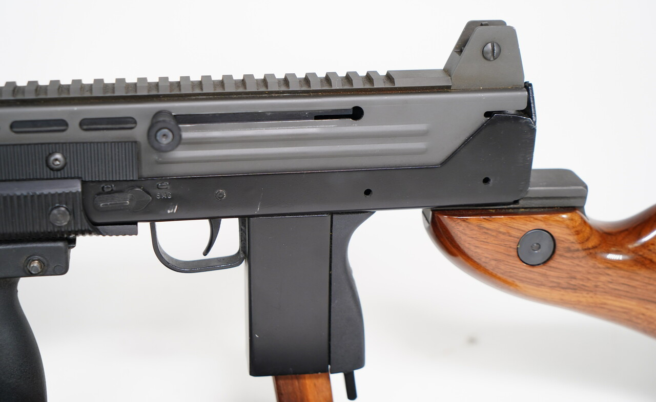 SWD INC M11 9mm with Lage Upper and Thompson stock - Image 11