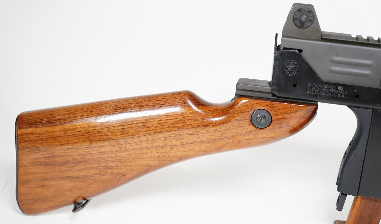 SWD INC M11 9mm with Lage Upper and Thompson stock - Image 8