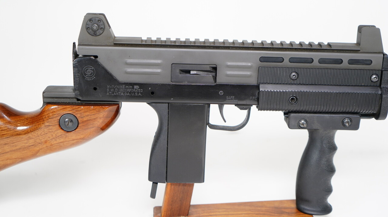 SWD INC M11 9mm with Lage Upper and Thompson stock - Image 10