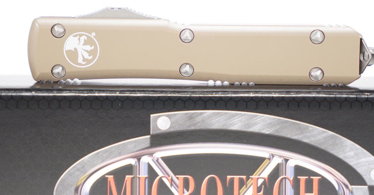 Microtech 121-11TA Ultratech Stonewashed, Tan Handle - Image 6