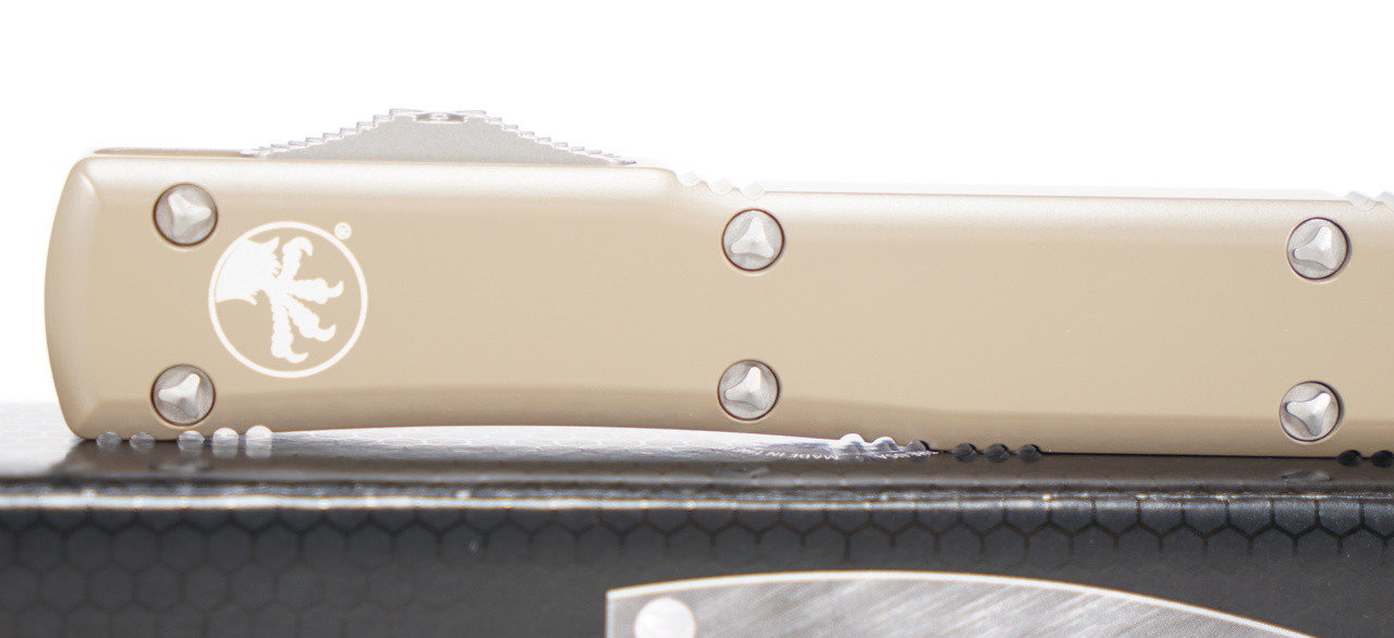 Microtech 121-11TA Ultratech Stonewashed, Tan Handle - Image 7