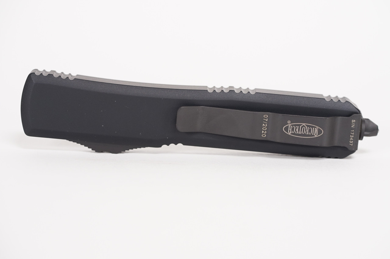 Microtech 121-1T Ultratech Tactical Black, Black Handle - Image 4