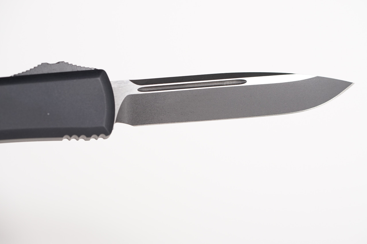 Microtech 121-1T Ultratech Tactical Black, Black Handle - Image 5