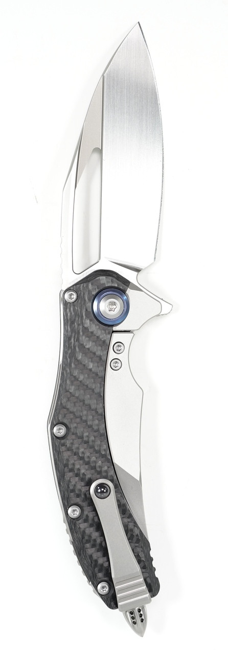 Microtech 165C-4CFTI Matrix Hand Rubbed Satin w/Carbon Fiber - Image 3