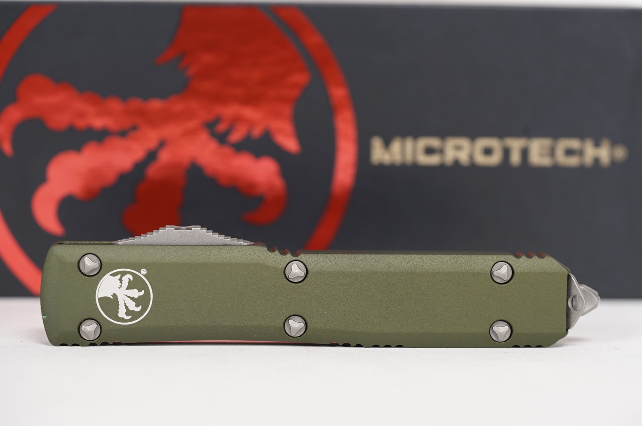 Microtech 121-10APOD Ultratech Apocalyptic, OD Green Handles